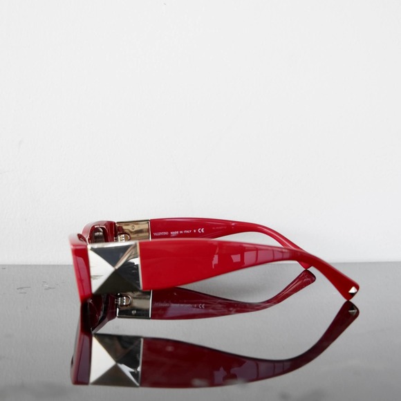 VALENTINO Narrow Rectangular Sunglasses - Picture 3 of 6